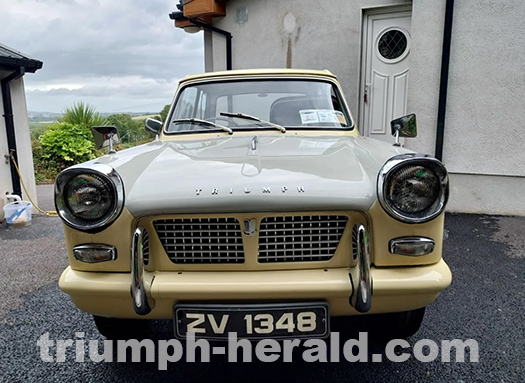 irish triumph herald